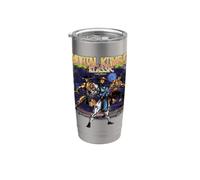 Mortal Kombat | Productos Oficiales de Videojuegos | WBMKT02 Vaso térmico de acero inoxidable de doble pared