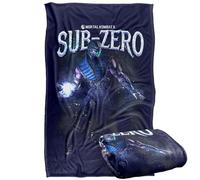 Mortal Kombat Subzero - Manta Suave de Tacto Sedoso (91 x 147 cm)