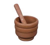 Mortar Annd Pestles - Guacamole Bowl And Masher | Manual Food Grinder Bowl Crusher, Kitchen Seasoning Tool For Fresh Salsa Pesto, Traditional Stone Texture Grinding Set For Spices Garlic Grains