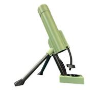 Mortar Style Beer Bottle Opener Funny Bar Accessory Push Down Cap Remover for Beer Soda Bottles Hands Free Bottle Opening Tool Gift for Home Parties(Green)