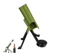 Mortar Tube Bottle Opener,Beer bottle Mortars Opener,51mm mortar bottles Opener,300ml/500ml Beer & Soda Bottles,Funny Hands-Free Push Down Cap Launcher,For Home,Bar,Party (Green-L)