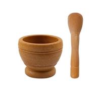 Mortero Cocina Juego de mortero y maja, molinillo especias, juego cuencos for moler ajo, olla for triturar, herramienta cocina, trituradora hierbas, fácil limpiar for cocinar en casa(A)