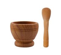 Mortero Cocina Juego de mortero y maja, molinillo especias, juego cuencos for moler ajo, olla for triturar, herramienta cocina, trituradora hierbas, fácil limpiar for cocinar en casa(B)