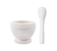 Mortero Cocina Juego de mortero y maja, molinillo especias, juego cuencos for moler ajo, olla for triturar, herramienta cocina, trituradora hierbas, fácil limpiar for cocinar en casa(D)