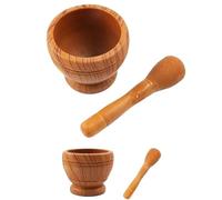 Mortero Cocina Machacador de ajo Manual for cocina, olla mortero molienda polvo Medicinal multifuncional, herramientas pequeñas prácticas for especias for el hogar(Size2)