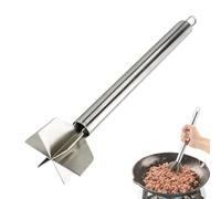 Mortero de carne,Manija cómoda Herramienta de cocina - Herramienta de picadora de carne de hamburguesa de 28 cm; Para Hacer Puré De Patata, , Verduras, Zanahorias, Calabaza, Adecuado Para Picnic Y