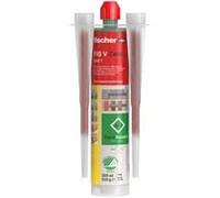 fischer FIS V Zero - Taco químico, resina de inyección, universal, respetuoso con el medio ambiente, resistente a la intemperie para exterior e interior, para todos los materiales, 300 ml