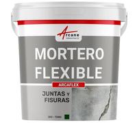 Mortero para Junta Flexible, Reparación de Fisuras en Hormigón 2 kg | Impermeabiliza Fachadas, Terrazas, Balcones, Azulejos y Hormigón, Rellena Fisuras, Int/Ext - Arcane Industries
