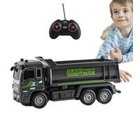Mortero teledirigido - Grúa RC, 4WD Mini Construction Carretilla elevadora | Vehículo motorizado genuino, juguete técnico para coche, juguete de excavadora de construcción