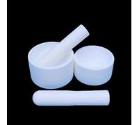 Mortero y maja de PTFE - Tazón de molienda resistente a la erosión for uso en laboratorio, 1 pieza(50x90mm)