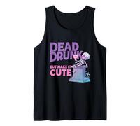 Morto ubriaco carino - Divertente Design di scheletri di Camiseta sin Mangas