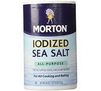 Morton Salt Iodized Sea Salt - 26 oz