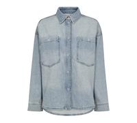 MOS MOSH - MMNatalie Denim Shirt - Blouses & Shirts - Mujer - Azul - M -