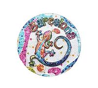 Mosaico 3D Barcelona España Refrigerador Nevera Imán Recuerdos Turísticos Pegatinas Magnéticas Hechas A Mano Inicio Cocina Decoración Regalo de Viaje