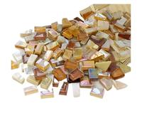 Mosaico Azulejos de mosaico vidrio transparente 100 g, piezas multicolor, piedras for hacer mosaicos DIY, for manualidades, decoración paredes del hogar(Color-10)