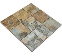 Mosaico Cerámico Beige Marrón Verde Mate WB23-95CB 95x95 Suelo Pared 1 pza