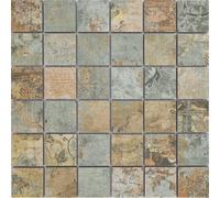 Mosaico de Cerámica Gres Beige Braun Verde Mate Pared Suelo WB14-47CB 1 Mate