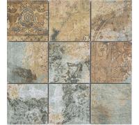 Mosaico de Cerámica Gres Beige Braun Verde Mate Pared Suelo WB23-95CB 1 Mate