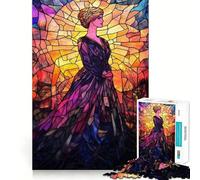 Mosaico de la Princesa Diana, 1000 Piezas, Rompecabezas para Adultos, Regalos, fortalecimiento del Recuerdo, Tiempo Sereno, Calidad, Borde, Deseo de Papá Noel 38x26cm
