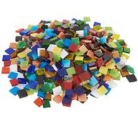 Mosaico de vidrio, tamaño 10x10 mm, 454 g