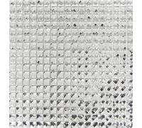Mosaico de Vidrio Transparente Brillante Cocina Wc Baño Pared Ducha Art :