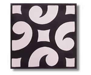 Mosaico hidraulico para baños y cocinas Auténtico 1 m2 (25 piezas) Ref: SQ20087