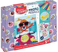 Mosaicos fotográficos Maped Helix USA - Colorido - Artesanía con kits de mosaico - Despierta la creatividad - Diversión sin desorden - Diseño fácil de viajar - Kit todo incluido