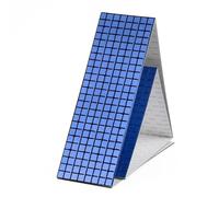 Mosaicos Mini espejos cuadrados autoadhesivos for manualidades de vidrio Real, mosaicos de azulejos, pegatinas for baño, manualidades hechas a mano, fabricación de decoración del hogar(Blue,10x10mm)