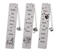 Mosailles Teacher Appreciation Bookmark Teachers Gifts Thank You Gifts from Students Graduation Gift Back to School Gift Special Teacher Gif