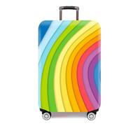 MosaiRudo Funda elástica para equipaje más gruesa, se adapta a maletas de 18 a 32 pulgadas, accesorios de viaje, TKM0070, S, Cierre de cremallera Cierre de cremallera Cierre de cremallera Cierre de