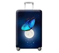 MosaiRudo Funda elástica para equipaje más gruesa, se adapta a maletas de 18 a 32 pulgadas, accesorios de viaje, TKM0071, M, Cierre de cremallera Cierre de cremallera Cierre de cremallera Cierre de