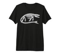 Mosasaurus Esqueleto Prehistórico Reptil Marino Fósil Camiseta Premium