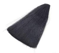 Mosca blanca Bucktail que ata la fibra 14.5cm Acero blanco Bucktail Mosca