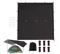 Mosca De Lluvia para Hamaca - De Tienda De Campaña para Moscas De Lluvia para Hamaca, Refugio De Lluvias De Ligera para Tienda con De Almacenamiento | LonasImpermeable para Mochileros