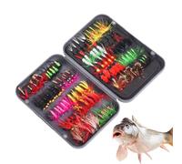 Moscas para La De Bass,Equipo de Portátil - Kit De Señuelos Portátil | para Dores Lagos Ríos Arroyos Embalses Estanques Regalo para Hombres Padres