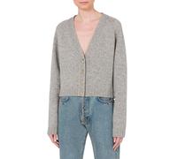 Moschino 100% Shrunk Cardigan Grey Talla: 36 | Cárdigan Outlet | Mujer | Gris