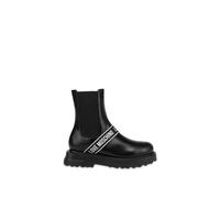 Moschino Beatles In Calf Logo Band Black Talla: 40 | Botas Outlet | Mujer | Negro