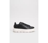 Moschino Bold Love Calfskin Sneakers Black Talla: 35 | Zapatillas Deportivas Outlet | Mujer | Negro