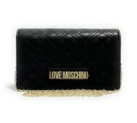 Love Moschino Quilted Bolsa de hombro 22 cm gris