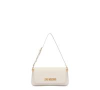 Moschino Borsa donna Love piatta a spalla in ecopelle avorio BS25MO38 JC4058PP1MLO0110