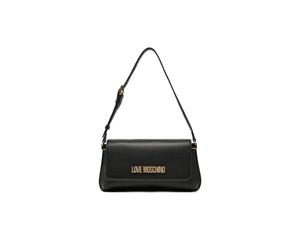 Moschino Borsa Donna Love Piatta a Spalla in ecopelle Nero BS25MO37 JC4058PP1MLO0000, Negro, talla única