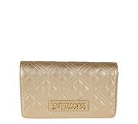 MOSCHINO Borsa donna Love spalla/tracolla in ecopelle trapuntata oro BS22MO101 JC4079 Piccola