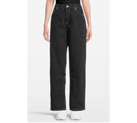Moschino Cotton Pants Black Talla: 26 | Pantalones Anchos Outlet | Mujer | Negro