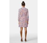 Moschino Crepe De Chine Dress Heels & Flowers Pink Talla: 40 | Mini Vestidos Outlet | Mujer | Rosa