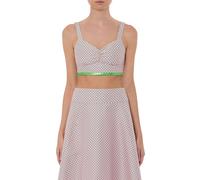 Moschino Crop Top Small Polka Dots Pink Talla: 36 | Camisetas de Tirantes Outlet | Mujer | Rosa