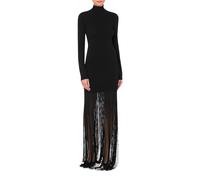 Moschino Dress With Fringes Black Talla: 36 | Vestidos Maxi Outlet | Mujer | Negro