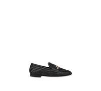 Moschino Flat Love Nappa Leather Loafers Black Talla: 41 | Mocasines Outlet | Mujer | Negro