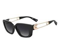 Moschino Gafas de Sol MOS168/S BLACK/DARK GREY SHADED 55/16/145 mujer