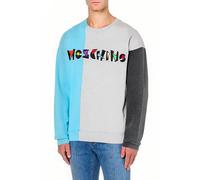 Moschino Geometric Logo Color Block Sweatshirt Multicolor Talla: 44 | Jerséis Outlet | Hombre