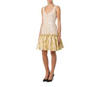 Moschino Inside Out Taffeta Dress Beige Talla: 44 | Mini Vestidos Outlet | Mujer | Marrón